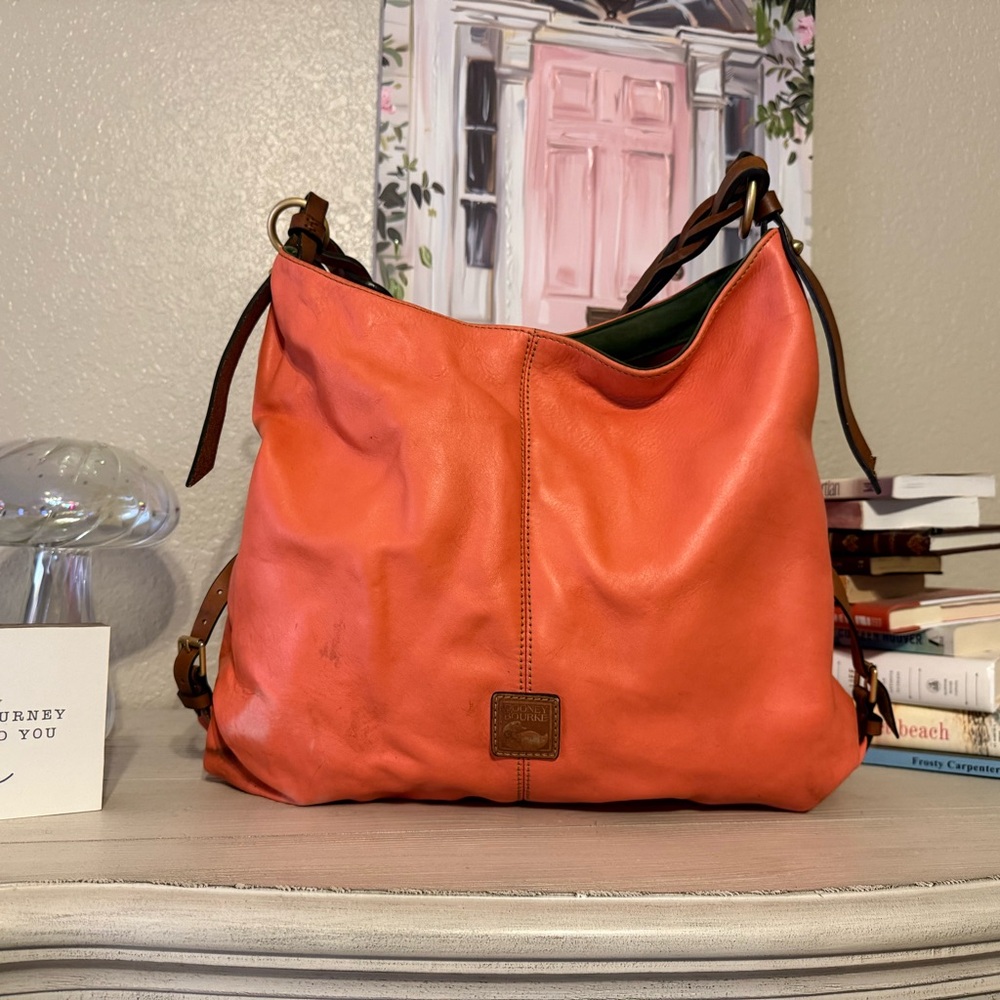 Dooney & Bourke Coral Leather Shoulder Hobo